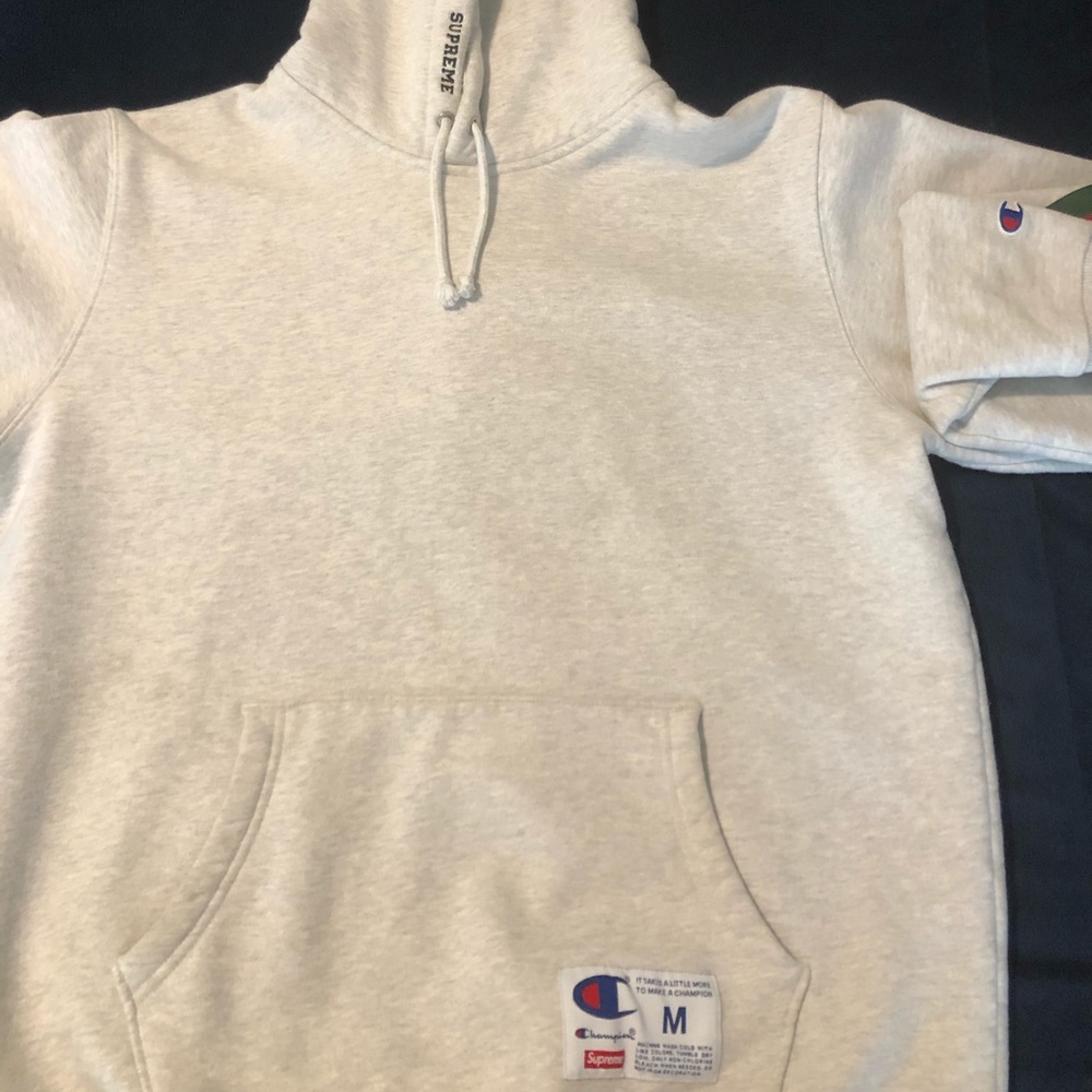 Supreme x Champion Hooded Sweatshirt